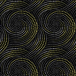 SUNDANCE BLACK SPIRAL DOTS