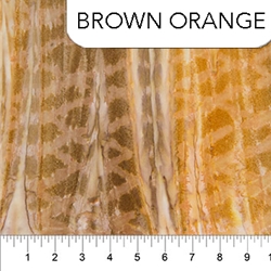 BRUSHSTROKE BROWN ORANGE