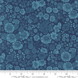 Chelseas Garden Blue Floral