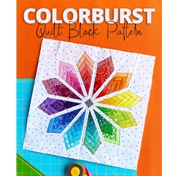 Colorburst Quilt block Pattern