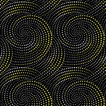 SUNDANCE BLACK SPIRAL DOTS