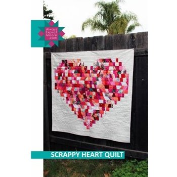 SCRAPPY HEART QUILT