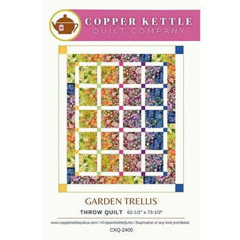 GARDEN TRELLIS THROW