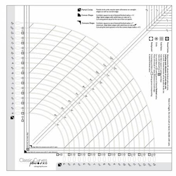 Classic Curves Plus Ruler
4" to 12 1/2"